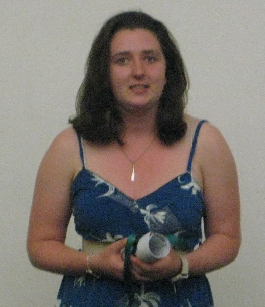 2009 presentation – JNS Recipient, Fiona Doig